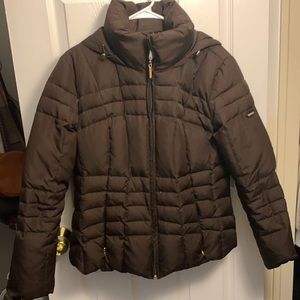 Calvin Klein Hooded Puffer Coat
